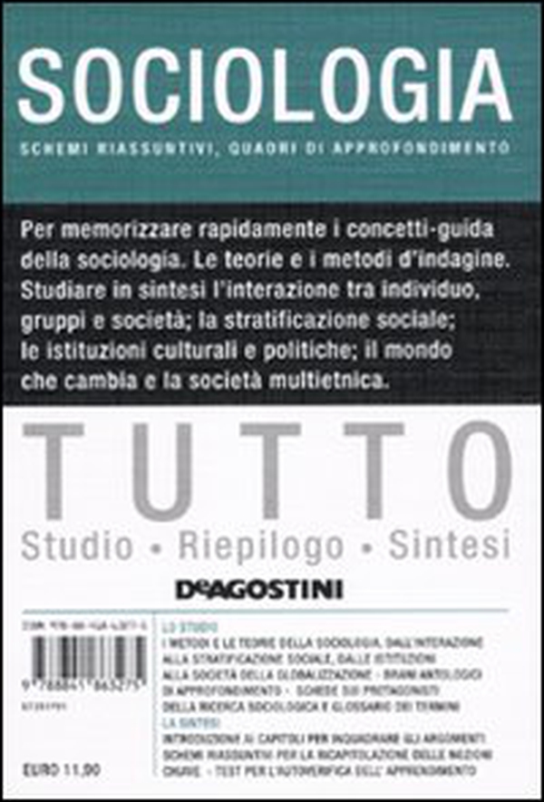 Tutto sociologia - Librerie.coop