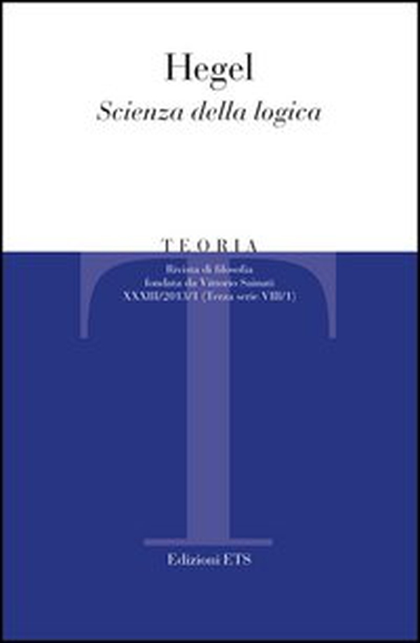 Teoria. Rivista di filosofia - Vol. 1 - Librerie.coop Teoria. Rivista di filosofia - Vol. 1 - Librerie.coop