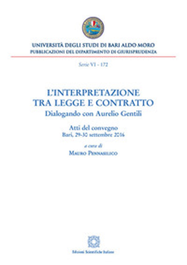 L'interpretazione tra legge e contratto - Librerie.coop L'interpretazione tra legge e contratto - Librerie.coop