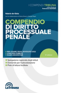 Compendio di diritto processuale penale - Librerie.coop Compendio di diritto processuale penale - Librerie.coop