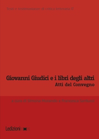 Giovanni Giudici e i libri degli altri - Librerie.coop