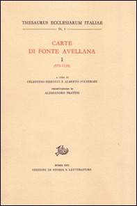 Carte di Fonte Avellana - Vol. 1 - Librerie.coop