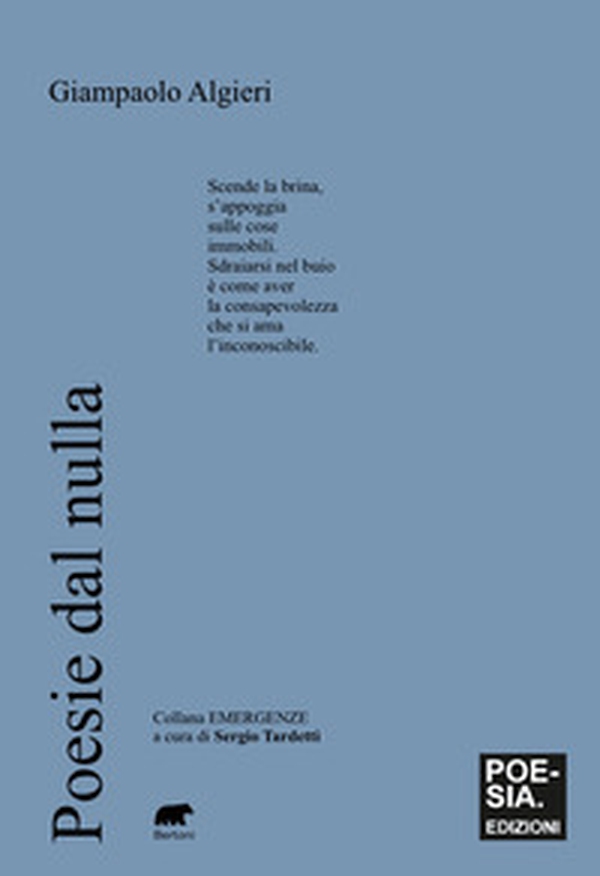 Poesie dal nulla - Librerie.coop Poesie dal nulla - Librerie.coop