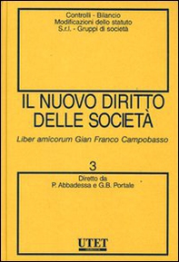 Il nuovo diritto delle società - Vol. 3 - Librerie.coop Il nuovo diritto delle società - Vol. 3 - Librerie.coop