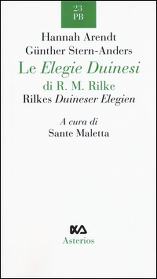 Le Elegie duinesi di R. M. Rilke. Ediz. italiana e tedesca - Librerie.coop Le Elegie duinesi di R. M. Rilke. Ediz. italiana e tedesca - Librerie.coop