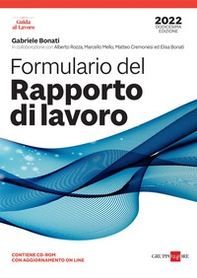 Formulario del rapporto di lavoro 2022 - Librerie.coop