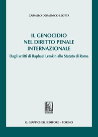 Il genocidio nel diritto penale internazionale - Librerie.coop