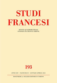 Studi francesi - Vol. 193 - Librerie.coop