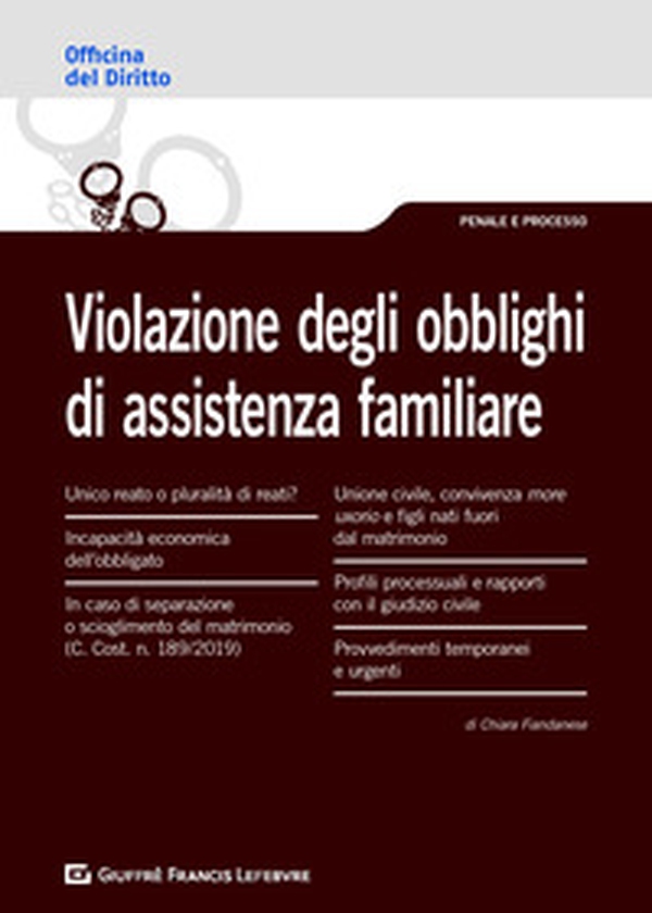 La violazione degli obblighi di assistenza familiare - Librerie.coop