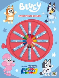 Divertimento a colori! Il mio album pastello. Bluey - Librerie.coop