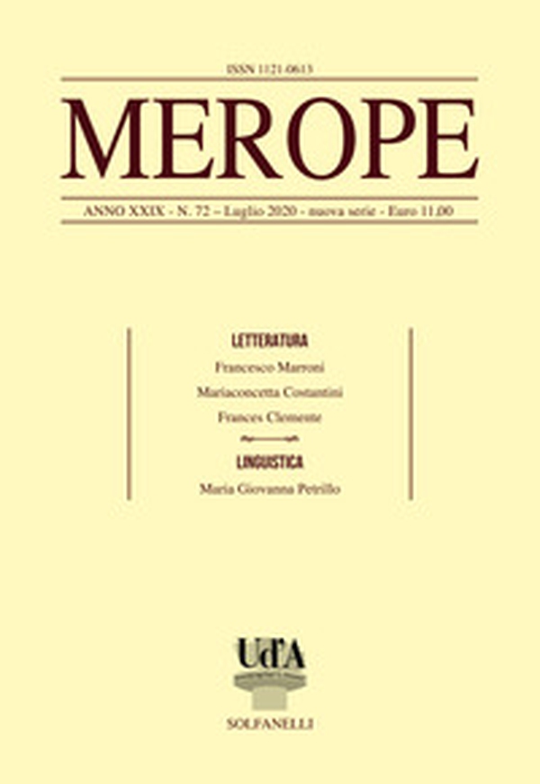 Merope - Vol. 72 - Librerie.coop Merope - Vol. 72 - Librerie.coop