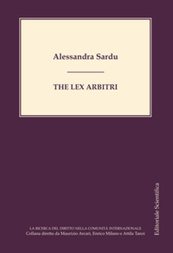The lex arbitri - Librerie.coop The lex arbitri - Librerie.coop