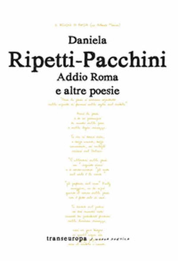 Addio Roma e altre poesie - Librerie.coop Addio Roma e altre poesie - Librerie.coop