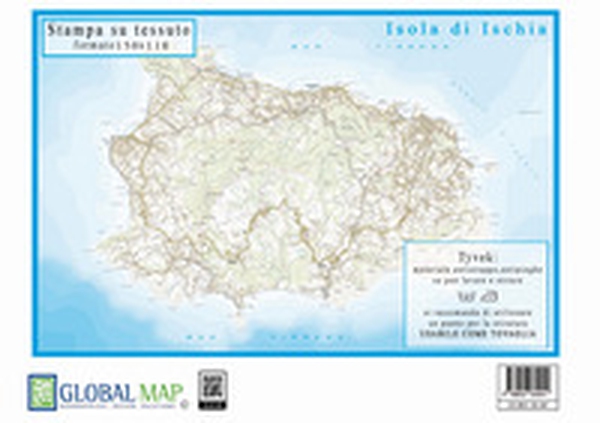 Isola di Ischia (stampa su tessuto, cm. 150 x 110) - Librerie.coop Isola di Ischia (stampa su tessuto, cm. 150 x 110) - Librerie.coop