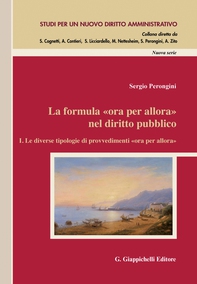 La formula «ora per allora» nel diritto pubblico - e-Book - Librerie.coop