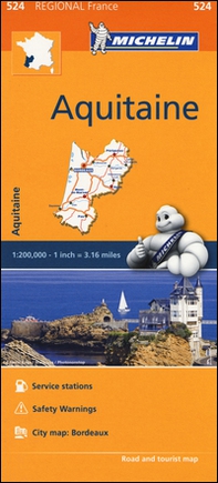 Aquitaine 1:200.000 - Librerie.coop