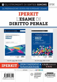 L'esame di diritto penale. Iperkit. Ipercompendio di diritto penale-Schemi & schede di diritto penale. Generale e speciale - Librerie.coop L'esame di diritto penale. Iperkit. Ipercompendio di diritto penale-Schemi & schede di diritto penale. Generale e speciale - Librerie.coop
