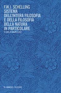 Sistema dell'intera filosofia e della filosofia della natura in particolare - Librerie.coop