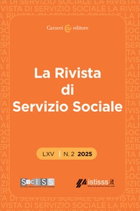 La rivista di servizio sociale - Vol. 2 - Librerie.coop