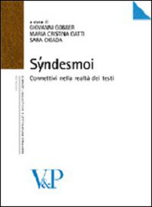 Syndesmoi. Connettivi nella realtà dei testi - Librerie.coop Syndesmoi. Connettivi nella realtà dei testi - Librerie.coop