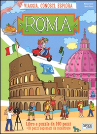 Roma. Viaggia, conosci, esplora. Libro puzzle - Librerie.coop