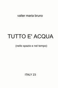 Tutto è acqua (nello spazio e nel tempo) - Librerie.coop