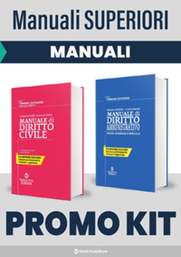Kit Manuali superiori: Manuale di diritto civile-Manuale di diritto amministrativo - Librerie.coop Kit Manuali superiori: Manuale di diritto civile-Manuale di diritto amministrativo - Librerie.coop