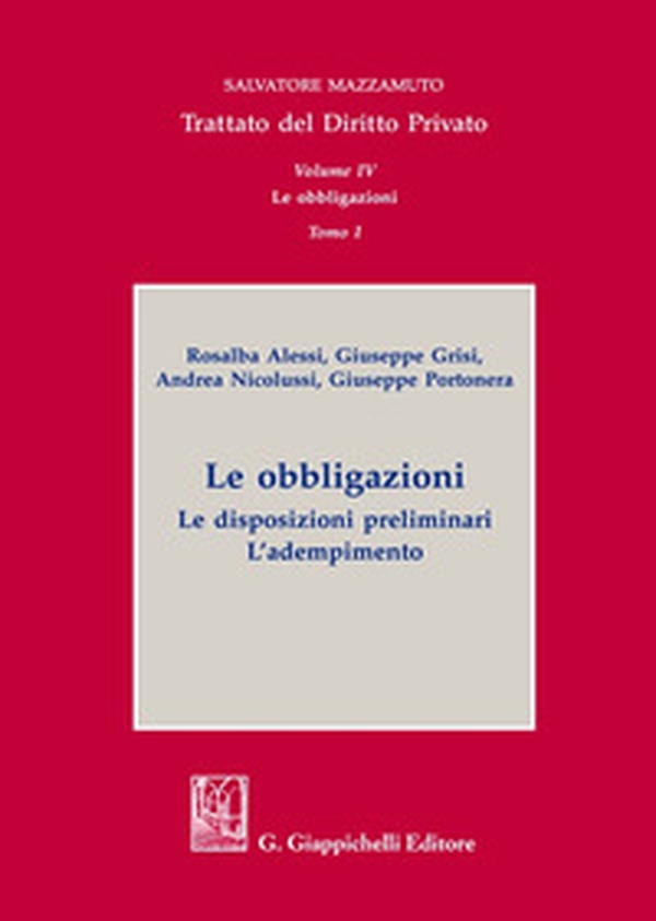 Trattato del diritto privato - Vol. 4\1 - Librerie.coop Trattato del diritto privato - Vol. 4\1 - Librerie.coop