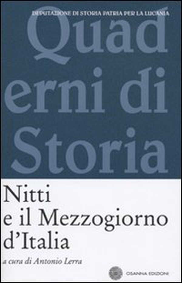 Nitti e il Mezzogiorno d'Italia - Librerie.coop Nitti e il Mezzogiorno d'Italia - Librerie.coop