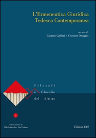 L'ermeneutica giuridica tedesca contemporanea - Librerie.coop