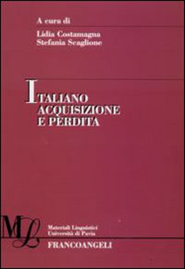 Italiano acquisizione e perdita - Librerie.coop