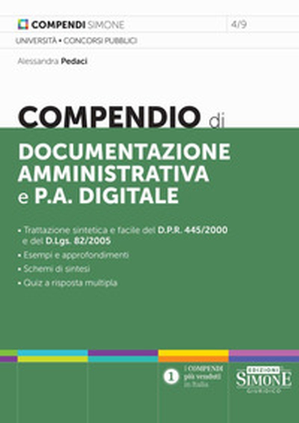 Compendio di documentazione amministrativa e P.A. digitale - Librerie.coop