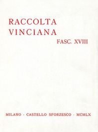 Raccolta Vinciana - Vol. 18 - Librerie.coop