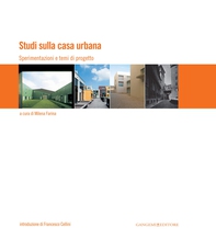 Studi sulla casa urbana - Librerie.coop Studi sulla casa urbana - Librerie.coop