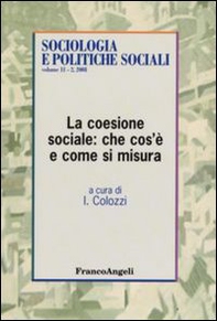 La coesione sociale: che cos'è e come si misura - Librerie.coop