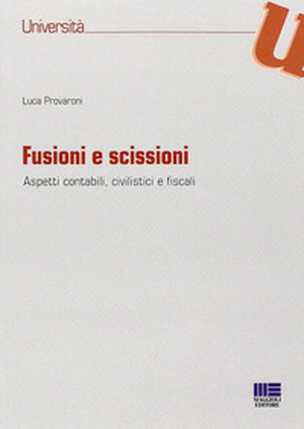 Fusioni e scissioni - Librerie.coop Fusioni e scissioni - Librerie.coop
