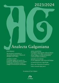 Analecta Galganiana - Librerie.coop