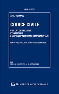 Codice civile. Con la Costituzione, i trattati U.E. e le principali norme complementari - Librerie.coop Codice civile. Con la Costituzione, i trattati U.E. e le principali norme complementari - Librerie.coop