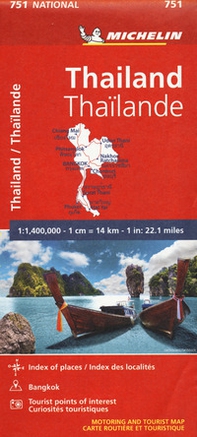 Thailand- Thaïland. 1:1.400.000 - Librerie.coop