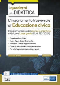L'insegnamento trasversale di Educazione civica. L'aggiornamento del curricolo d'istituto e le nuove linee guida - Librerie.coop