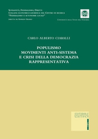 Populismo, movimenti anti-sistema e crisi della democrazia rappresentativa - Librerie.coop