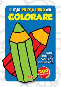 Il mio primo libro da colorare. Blu - Librerie.coop