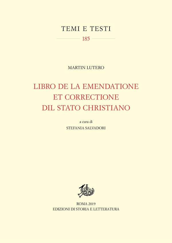 Libro de la emendatione et correctione dil stato christiano - Librerie.coop