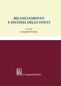Bilanciamento e sistema delle fonti - Librerie.coop