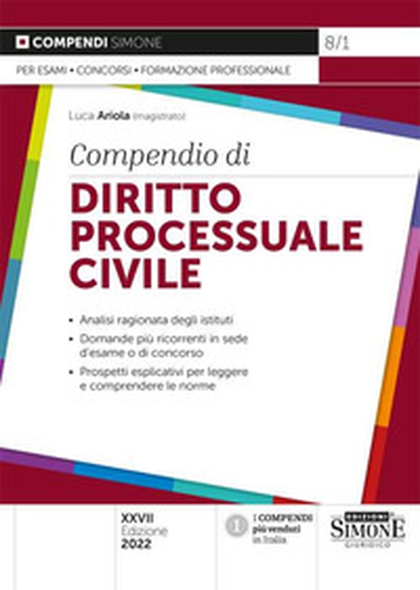 Compendio di diritto processuale civile - Librerie.coop Compendio di diritto processuale civile - Librerie.coop