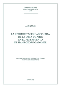 La interpretación adecuada de la obra de arte en el pensamiento de Hans-Georg Gadamer - Librerie.coop