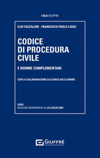 Codice di procedura civile e norme complementari - Librerie.coop