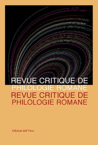 Revue critique de philologie romane - Librerie.coop