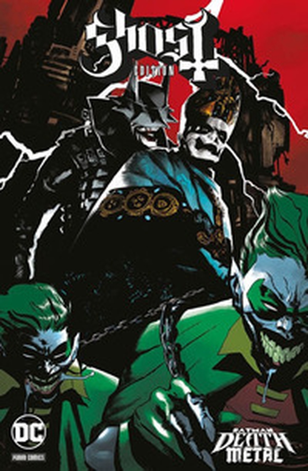 Death metal. Batman. Ediz. variant band (Ghost) - Librerie.coop Death metal. Batman. Ediz. variant band (Ghost) - Librerie.coop