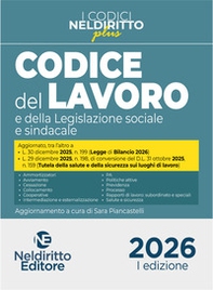 Codice del Lavoro e della Legislazione sociale sindacale Plus 2026 - Librerie.coop